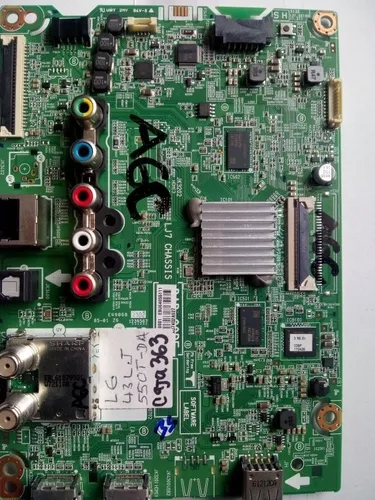 Main Board O Tarjeta Principal Tv Led LG 43lj550t (Usado)
