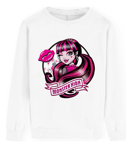  Sudadera Sueter Monster High Draculaura Iconic Moda 2023 3