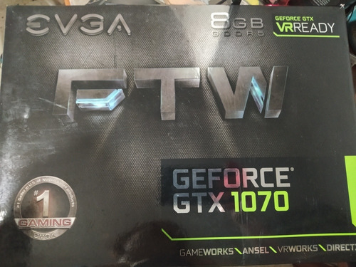 Imagen 3 de 3 de Tarjeta De Vídeo Nvidia Gtx 1070 De 8gb
