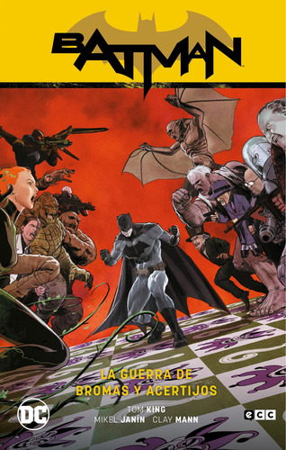 Libro Batman La Guerra De Bromas Y Acertijos Dc Ecc Español