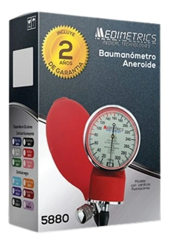 Baumanómetro Aneroide Presión Arterial Brazo Doble Manguera