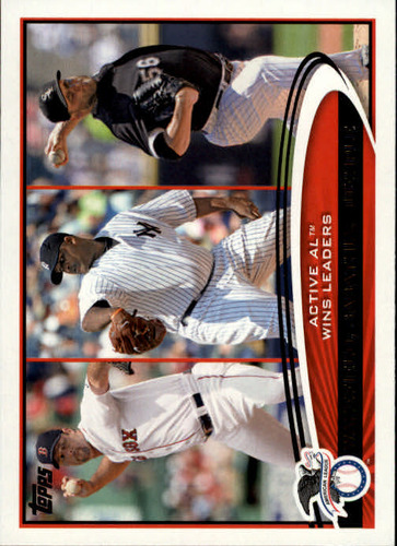 2012 Topps #212 Tim Wakefield/cc Sabathia/mark Buehrle Ldr (Usado)