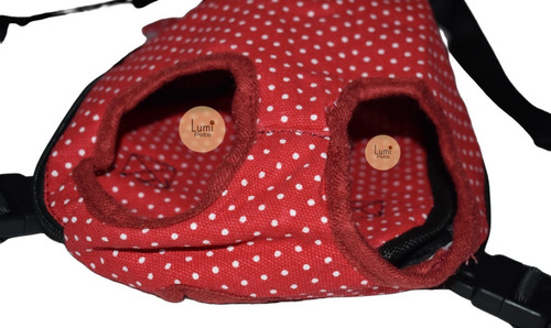 Imagen 6 de 9 de Mochila Bolso Transportador Para Mascotas Perro Gato Paseo