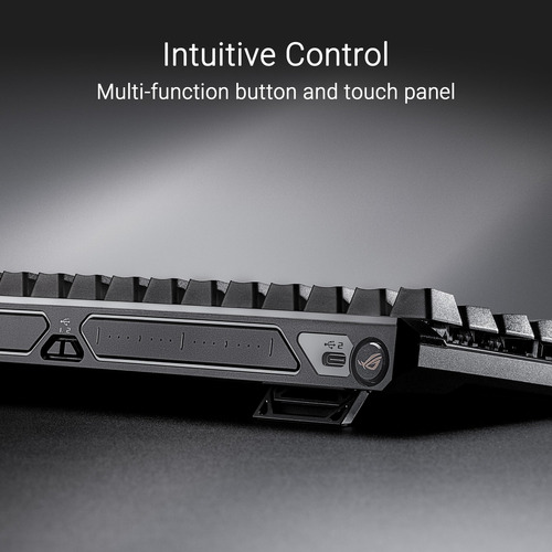 Teclado Para Juegos Asus Rog Falchion Ace Hfx 65% Con Interr