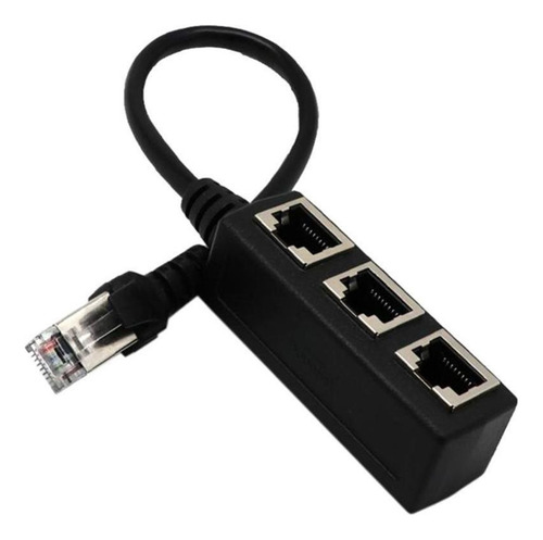 Asd Rj45 A 3 Puertos Ethernet Lan Divisor De Red Extensor