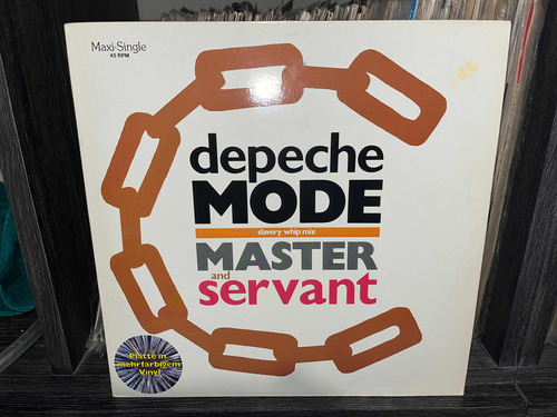 Depeche Mode - Master And Servant 12 Maxi Vinilo Marmolado