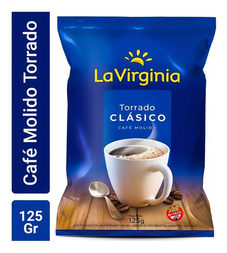 Cafe La Virginia Equilibrado 125 Grs X 3 Unidades