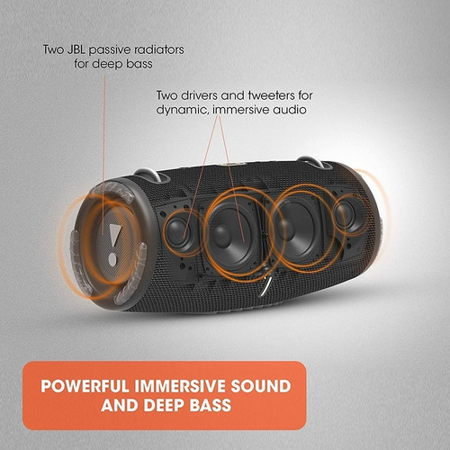 Imagen 9 de 9 de Parlante Portable Jbl Xtreme 3 Bluetooth 100w 15hs Azul