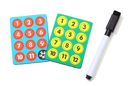 Set Tablero Entrenador Fútbol Escuela Fútbol Importado