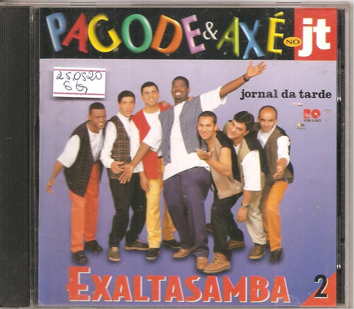 Cd Exaltasamba - Pagode &  Axé No J T (2)