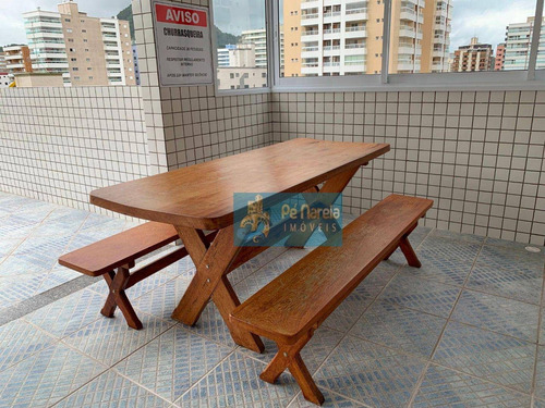 Imagem 27 de 30 de Apartamento Com 1 Dormitório À Venda, 51 M² Por R$ 250.000,00 - Canto Do Forte - Praia Grande/sp - Ap1001