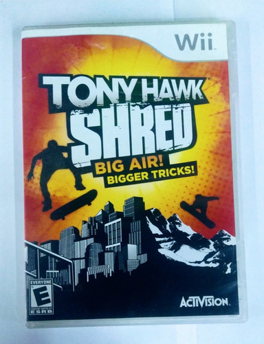 Tony Hawk Shred Big Air! Wii Solo Juego Seminuevo 