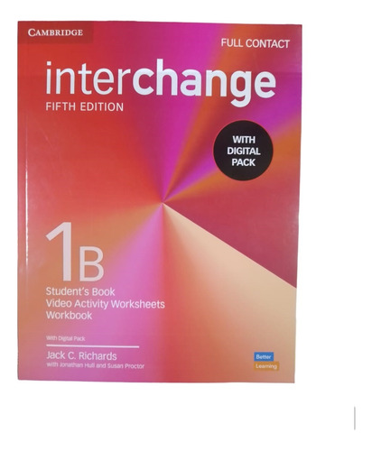 Interchange 1b Full Contact 1b Students Book  With Digital P