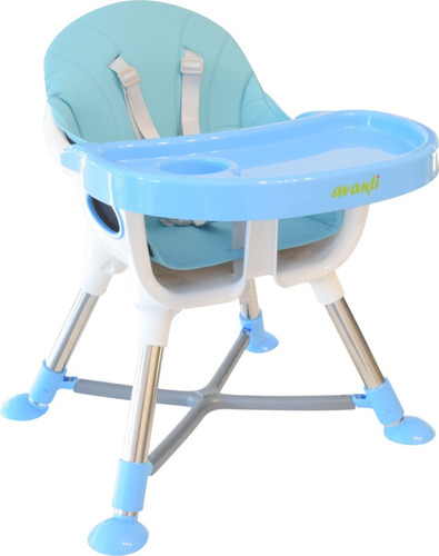Imagen 6 de 10 de Silla De Comer Bebe Avanti 3 En 1 Mecedora Alturas Patas