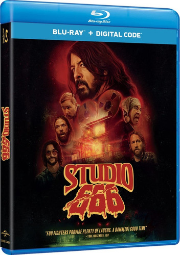 Foo Fighters Studio 666 Blu-ray Importado Original Nuevo