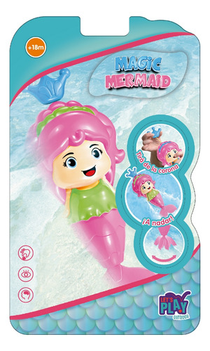 Magic Mermaid Sirenita Nadadora Ploppy 497087