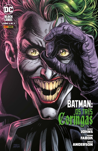 Batman: Os Tres Coringas Vol.3, de Johns, Geoff. Editora Panini Brasil LTDA, capa mole em português, 2021