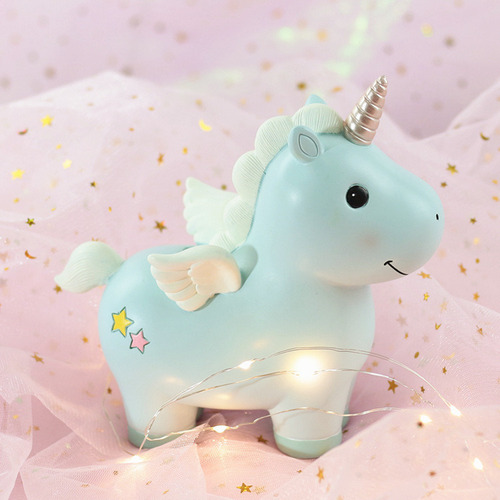 Nohle Hucha De Unicornio De Fantasía, Caja De Efectivo For