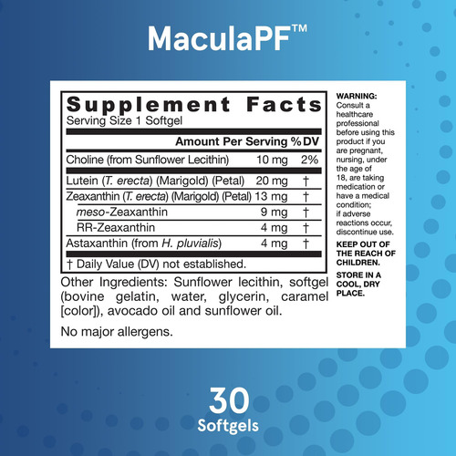 Jarrow Formulas Maculapf Complexo Carotenóide, Suplemento Di