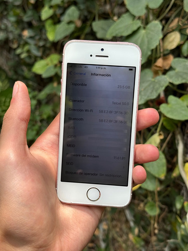 iPhone SE 1ra Generación 32gb Libre - Con Bypass Y Señal (Usado)