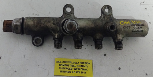 Riel Con Válvula Presión Combustible Chevrolet New Dmax 2.5 