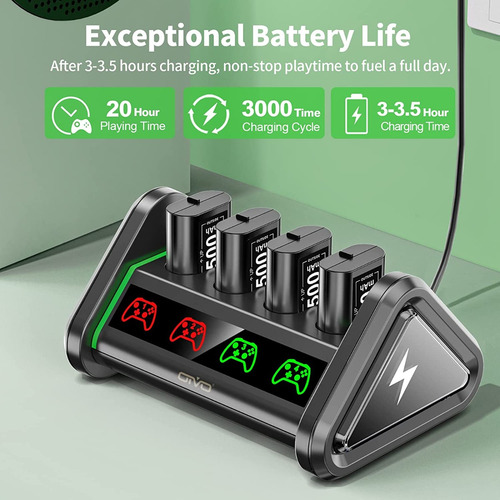 Baterías Recargables Para Series X/s And Xbox One S/x/elite