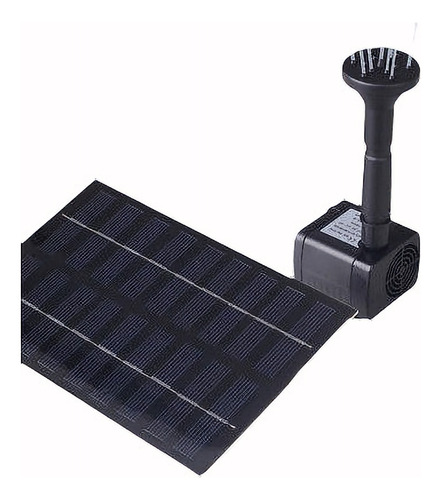 Bomba De Agua Solar Kit De Panel De Poder Fuente Piscina Jar