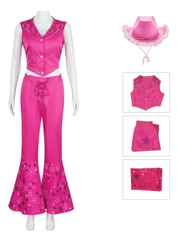 Disfraz de Halloween de Barbie para niña adolescente, conjunto de