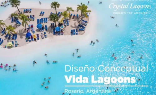 Terreno En Venta En Vida Lagoon. Barrio Cerrado En Funes Lote De 1199 Mt2