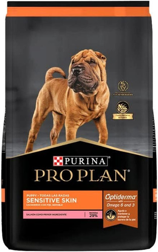 Alimento Proplan Optiderma Sensitive Skin Puppy Todas Razas