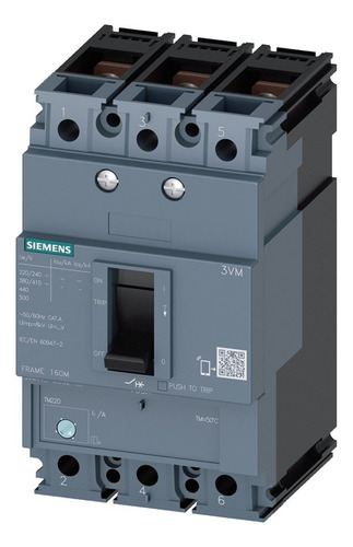 Interruptor Automatico Marca Siemens Mod. 3vm1116-3ee32-0aa0