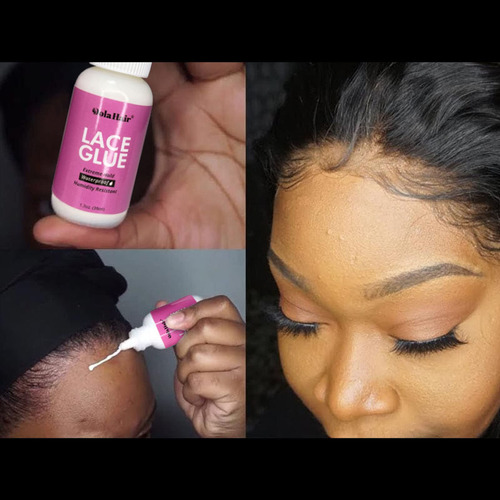 Kit De Pegamento Para Pelucas De Encaje Dolahair, Encaje Fro