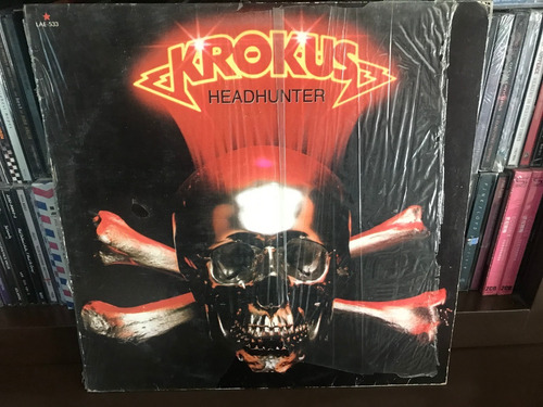 Krokus - Headhunter Lp 1983 Mex Vinyl Screaming In The Night