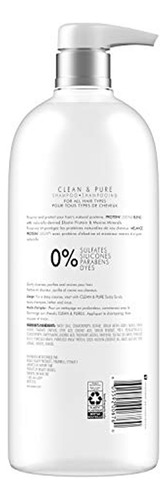 Nexxus Champú Nexxus Clean And Pure Con Proteinfusion,