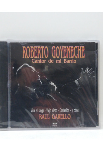 Roberto Goyeneche Cantor De Mí Barrio Cd Nuevo