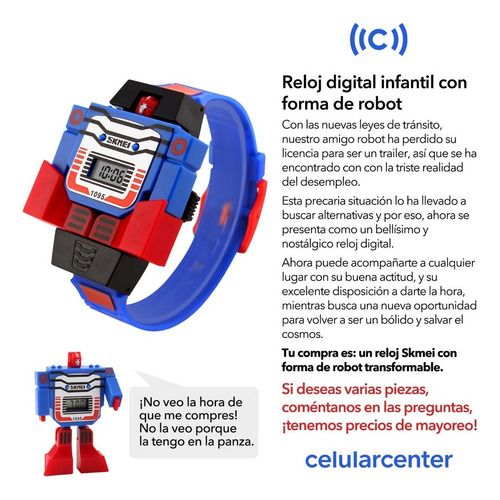 . Reloj Transformer Envio Gratis Optimus Transformers Prime