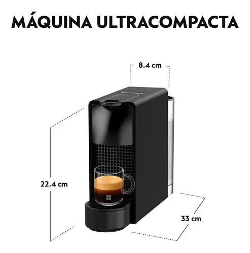 Cafeteira Nespresso Essenza Mini Preta 127V | Parcelamento sem juros