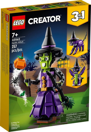 Lego Creator - 3 En 1 - Bruja Mística Halloween - 40562