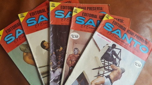 Revista El Santo Lote Cuatro Ejemplares # 6, 7, 8, 9