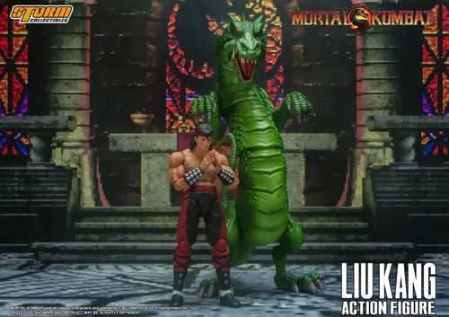 Liu Kang Mortal Kombat Action Figure Storm Collectibles | MercadoLivre