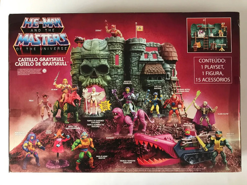 Castillo De Grayskull Motu Origins Retro Greyskull Greyskol