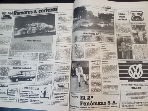 Auto 2000 N° 3 Bessone Nasif Estéfano Año 1986 (Usado)