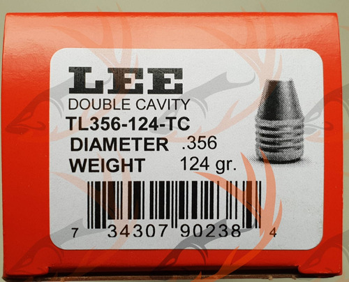 Molde Lee .356 124gn 2 Cavidades 90238 9mm(lyman , Rcbs)