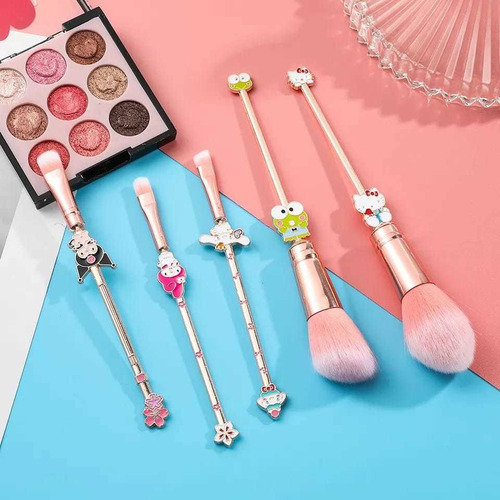 Brochas Para Maquillaje Hello Kitty, Sanrio