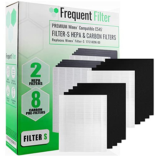 Filtro S De Repuesto Compatible Winix C545, Se Adapta A...