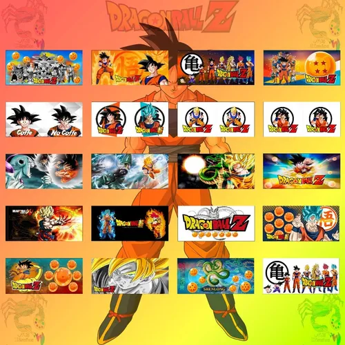 58 Diseños Plantillas Para Tazas Dragon Ball Z Sublimación