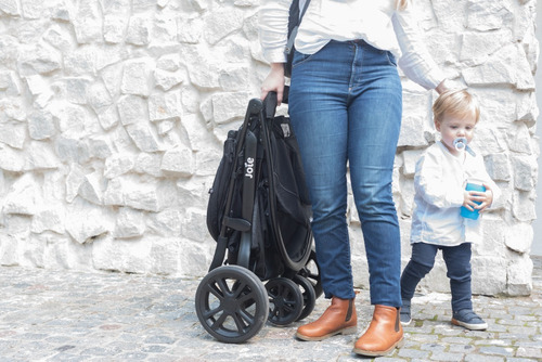 Imagen 8 de 10 de Coche Cuna Bebe Joie T/s Litetrax 3 Dark Pewter En Creciendo