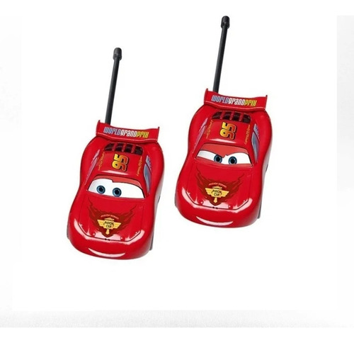 Walkie Talkie Rayo Mcqueen Cars Alcance 70 Metros 6714