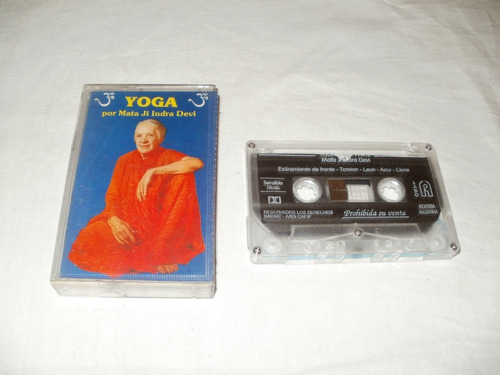 Cassette Yoga Indra Devi 2da Parte Dolby Zona Caballito