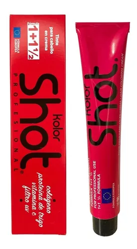 Tinte Kolor Shot 90g + 20 Vol. 135ml Tono 6.66 Rojo Sensual